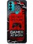 General Mobile GM21 Plus Uyumlu Gamer Uyarı Desenli Silikon Kılıf 1
