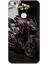 Huawei P9 Lite 2017 Uyumlu Siyah Motosiklet Desenli Silikon Kılıf 1
