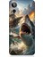 General Mobile GM23 Se Uyumlu Köpekbalığı Saldırısı Desenli Silikon Kılıf 1