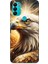 General Mobile GM21 Plus Uyumlu Kartal Bakışı Desenli Silikon Kılıf 1