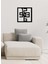Modern Text Metal Duvar Saati -Ev Dekorasyon - 50 X 50 - Cm - Siyah - Clock-091 2