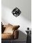 Gearwheel Metal Duvar Saati -Ev Dekorasyon - 50 X 50 - Cm - Siyah - Clock-212 1