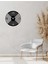 Metal Duvar Saati -Ev Dekorasyon - 50 X 50 - Cm - Siyah - Clock-018 1