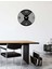Metal Duvar Saati -Ev Dekorasyon - 50 X 50 - Cm - Siyah - Clock-018 3