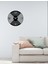 Metal Duvar Saati -Ev Dekorasyon - 50 X 50 - Cm - Siyah - Clock-018 4