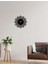 Ritim Metal Duvar Saati A -Ev Dekorasyon - 50 X 50 - Cm - Siyah - Clock-125 1