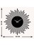 Ritim Metal Duvar Saati A -Ev Dekorasyon - 50 X 50 - Cm - Siyah - Clock-125 5