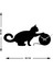Cat&Mouse Metal Duvar Saati -Ev Dekorasyon - 50 X 23 - Cm - Siyah - Clock-179 5