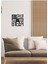 Modern Number Metal Duvar Saati -Ev Dekorasyon - 40 X 40 - Cm - Siyah - Clock-186 3