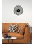 Papatya Metal Duvar Saati -Ev Dekorasyon - 50 X 50 - Cm - Siyah - Clock-224 1