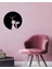 Catgirl Metal Duvar Saati -Ev Dekorasyon - 42 X 42 - Cm - Siyah - Clock-104 3