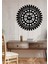 Gearwheel Duvar Saati -Ev Dekorasyon - 40 X 40 - Cm - Siyah - Clock-065 4