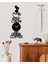 Daily Dose Coffee Metal Duvar Saati -Ev Dekorasyon - 30 X 80 - Cm - Siyah - Clock-181 3