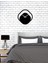 Modern Metal Saat -Ev Dekorasyon - 40 X 44 - Cm - Siyah - Clock-026 4