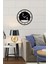 Happykid Duvar Saati -Ev Dekorasyon - 40 X 40 - Cm - Siyah - Clock-037 3