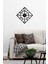 Serisi Metal Duvar Saati -Ev Dekorasyon - 50 X 50 - Cm - Siyah - Clock-166 4
