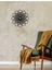 Dairesel Duvar Saati -Ev Dekorasyon - 51 X 51 - Cm - Siyah - Clock-021 3