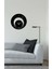 Serisi Metal Duvar Saati -Ev Dekorasyon - 40 X 40 - Cm - Siyah - Clock-173 1