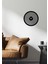 Simetri Metal Duvar Saati -Ev Dekorasyon - 50 X 50 - Cm - Siyah - Clock-131 3