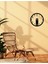 Clasic Metal Duvar Saati -Ev Dekorasyon - 40 X 40 - Cm - Siyah - Clock-196 3