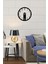 Clasic Metal Duvar Saati -Ev Dekorasyon - 40 X 40 - Cm - Siyah - Clock-196 4