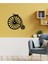 Retro Bike Duvar Saati -Ev Dekorasyon - 70 X 70 Cm - Cm - Siyah - Clock-071 1