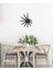 Modern Art Metal Duvar Saati -Ev Dekorasyon - 50 X 40 - Cm - Siyah - Clock-145 3