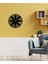 Serisi Metal Duvar Saati -Ev Dekorasyon - 50 X 50 - Cm - Siyah - Clock-184 1