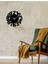 Modern Number Metal Duvar Saati -Ev Dekorasyon - 40 X 40 - Cm - Siyah - Clock-207 4