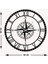Pusula Metal Duvar Saati -Ev Dekorasyon - 60 X 60 - Cm - Siyah - Clock-221 5