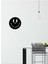 Smile Metal Duvar Saati -Ev Dekorasyon - 45 X 45 - Cm - Siyah - Clock-202 4