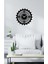 Gearwheel Metal Duvar Saati -Ev Dekorasyon - 40 X 40 - Cm - Siyah - Clock-066 2