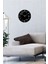 Matematik Metal Duvar Saati -Ev Dekorasyon - 40 X 40 - Cm - Siyah - Clock-230 3