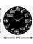 Matematik Metal Duvar Saati -Ev Dekorasyon - 40 X 40 - Cm - Siyah - Clock-230 5