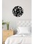 Modern Number Metal Duvar Saati -Ev Dekorasyon - 40 X 40 - Cm - Siyah - Clock-211 1
