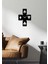 Blackjack Metal Duvar Saati -Ev Dekorasyon - 50 X 36 - Cm - Siyah - Clock-153 4