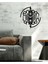 London Metal Duvar Saati -Ev Dekorasyon - 50 X 55 - Cm - Siyah - Clock-029 4