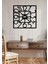 Seri Metal Duvar Saati -Ev Dekorasyon - 40 X 40 - Cm - Siyah - Clock-038 2