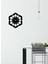 Serisi Metal Duvar Saati -Ev Dekorasyon - 50 X 43 - Cm - Siyah - Clock-042 4