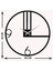 Serisi Metal Duvar Saati -Ev Dekorasyon - 60 X 60 - Cm - Siyah - Clock-147 5