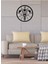 Fil Dekoratif Metal Duvar Saati -Ev Dekorasyon - 50 X 50 - Cm - Siyah - Clock-051 4