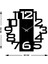 Modern Number Metal Duvar Saati -Ev Dekorasyon - 50 X 50 - Cm - Siyah - Clock-227 5