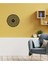 Dekoratif Metal Duvar Saati -Ev Dekorasyon - 50 X 50 - Cm - Siyah - Clock-160 3