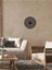 Dekoratif Metal Duvar Saati -Ev Dekorasyon - 50 X 50 - Cm - Siyah - Clock-160 4
