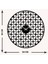 Dekoratif Metal Duvar Saati -Ev Dekorasyon - 50 X 50 - Cm - Siyah - Clock-160 5