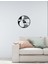 Modern Art Metal Duvar Saati -Ev Dekorasyon - 50 X 50 - Cm - Siyah - Clock-217 2