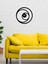Dairesel Metal Duvar Saati -Ev Dekorasyon - 42 X 42 - Cm - Siyah - Clock-073 2