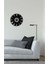 Serisi Metal Duvar Saati -Ev Dekorasyon - 42 X 42 - Cm - Siyah - Clock-222 3