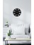 Serisi Metal Duvar Saati -Ev Dekorasyon - 40 X 40 - Cm - Siyah - Clock-185 2