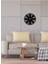 Serisi Metal Duvar Saati -Ev Dekorasyon - 40 X 40 - Cm - Siyah - Clock-185 4